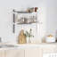 Hamida Stainless Steel Bracket Shelf-398641087