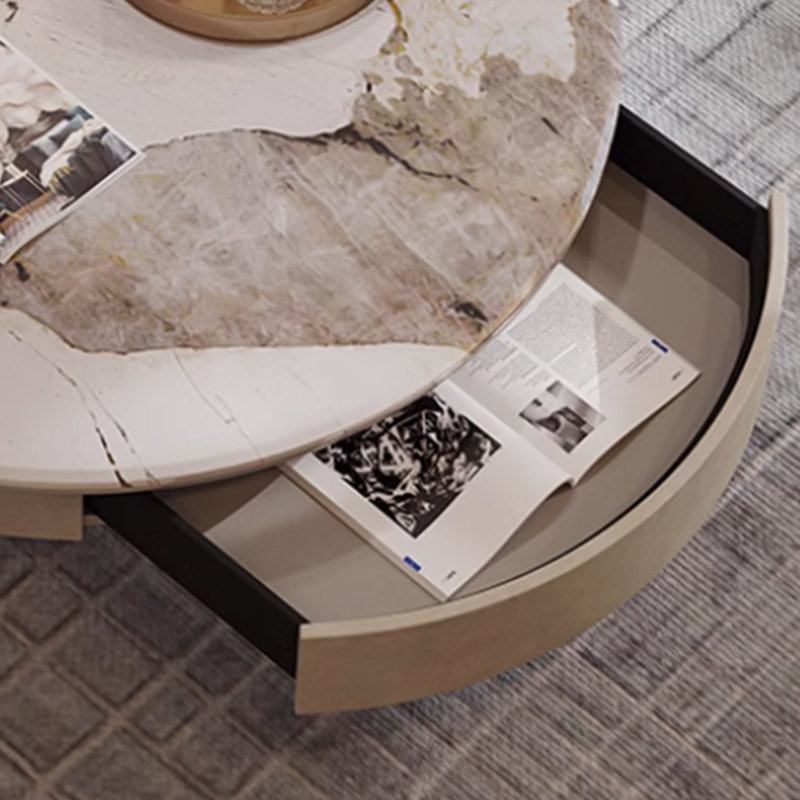 Light luxury high-end design sense coffee table