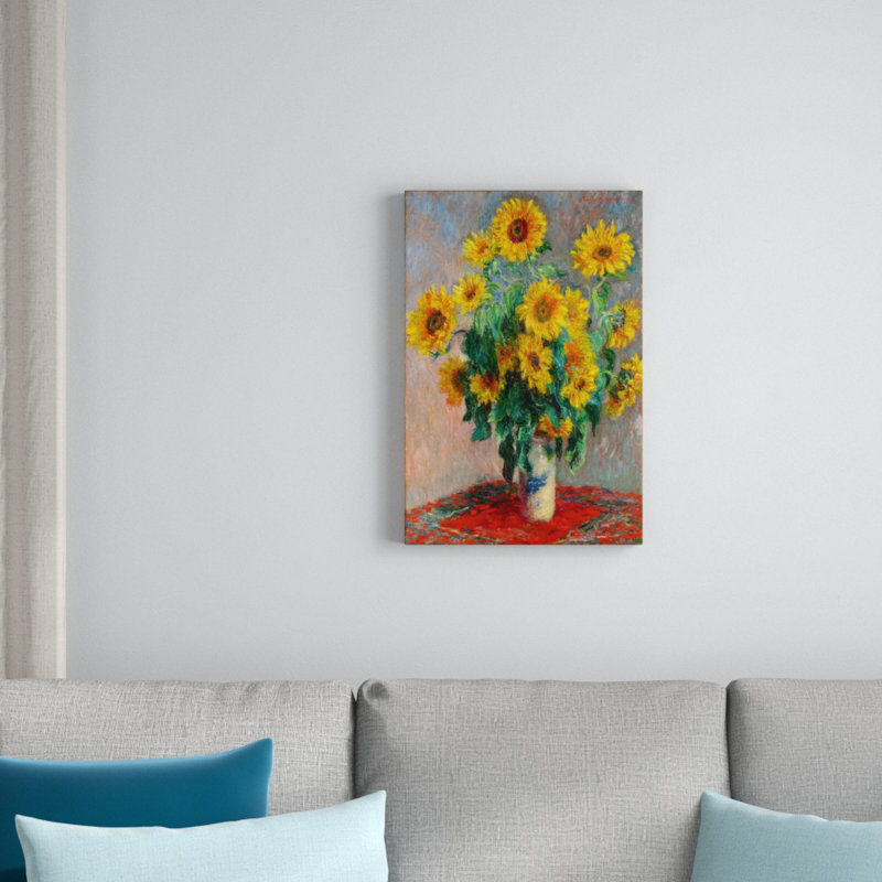 Claude Monet - Wrapped Canvas Print, 114cm H x 77cm W