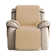 Housse matelassée et réversible pour fauteuil inclinable