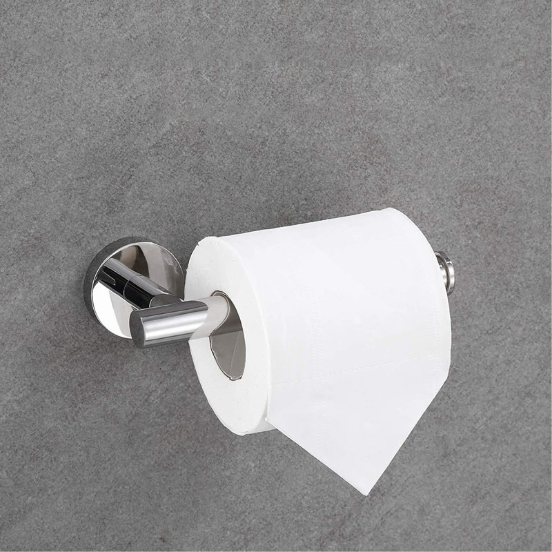 5 Piece Bathroom Towel Rack Set Wall Mount, Chrome