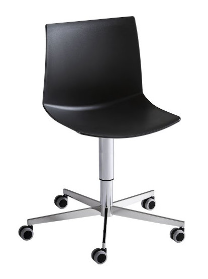 Chaise de travail Kanvas, Noir