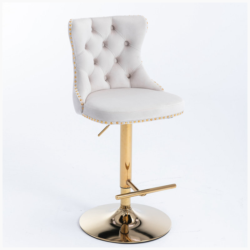 Tabouret Holmesfield, Beige