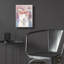Art mural en verre épique «Flower Crown Bunny Rabbit» par Furbaby Affiliates-801971394