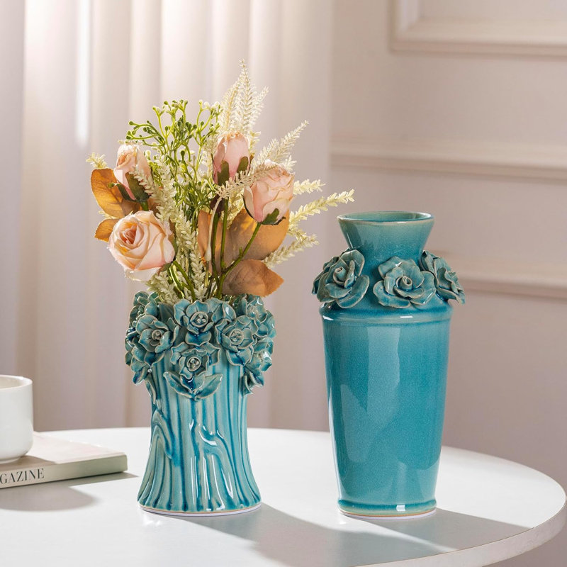 Blue Ceramic Vase