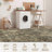 Machine Washable Rug Oriental Vintage Non-Slip Low Pile Rubber Backing Area Rug for Living Room Bedroom Kitchen Dining Room-1992846809