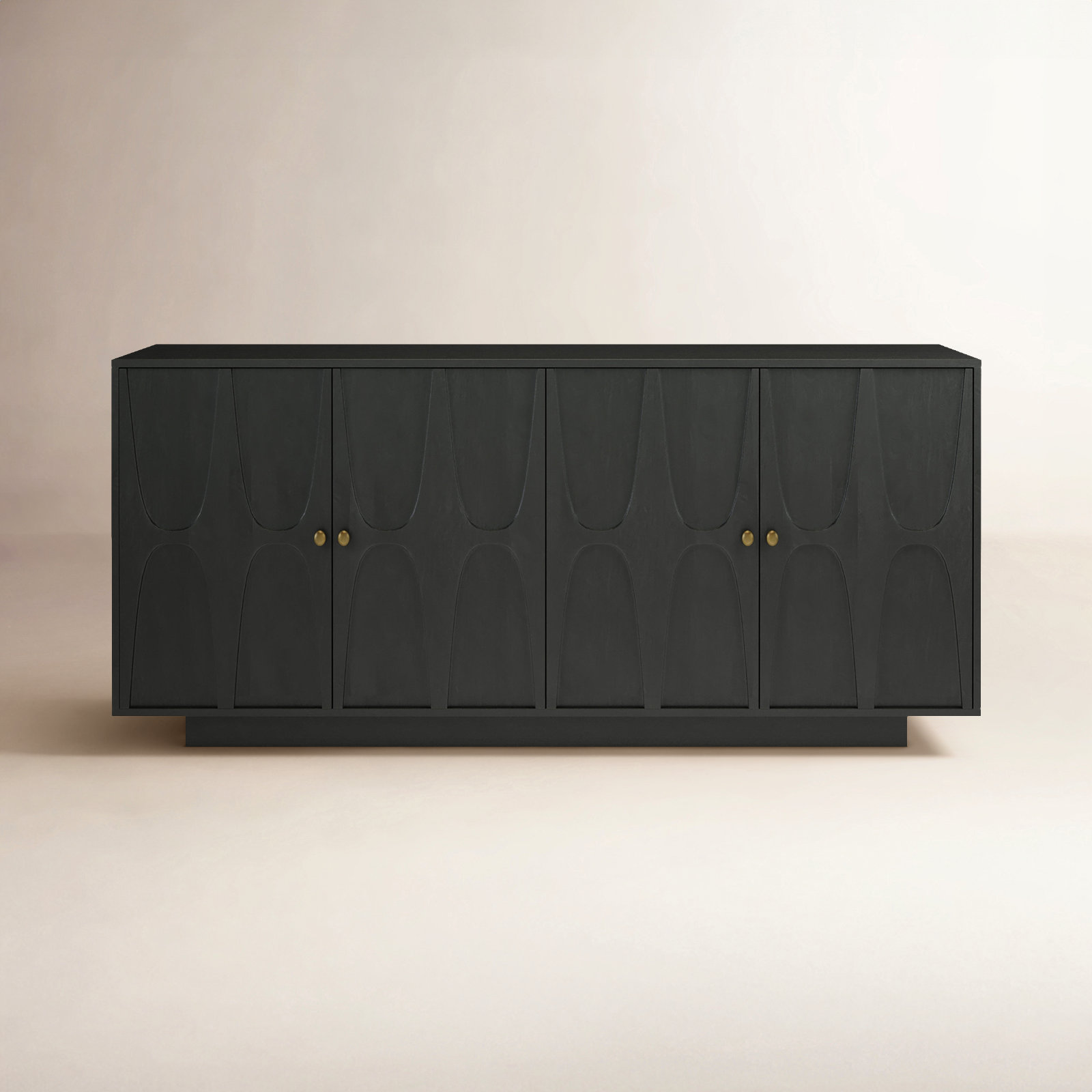Myers 72'' Sideboard, Black