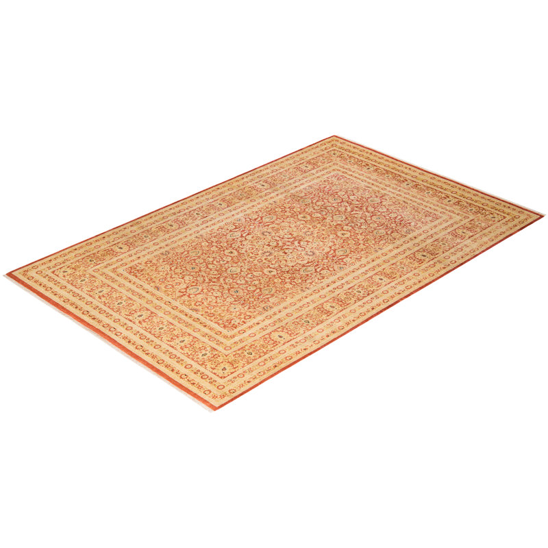 Classic One-of-a-Kind 6' 1" X 9' 5" Hand Knotted Area Rug