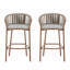 Ensemble de 2 tabourets de bar Lodi