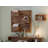 Marjo 3 Piece Square Solid Wood Teak Accent Shelf  with Hanging