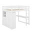 Lit mezzanine double avec bureau, tablettes et tiroirs-1482463180