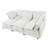 Modern Double-Layer Cushion U-Shaped Modular Sofa - Versatile 6-Seater With Storage Function, Converts To Sofa Bed-107240186