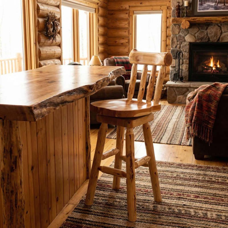 Tabouret de bar Fireside Lodge, Tabouret de bar (assise de 30 po de hauteur)