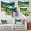 «Green Mountain Summer Flower Meadows I» - paysage mural montagnes-1375602038-1375601793