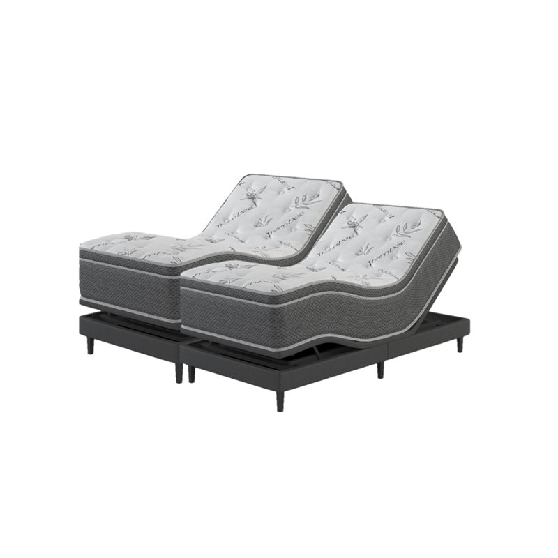Grand matelas hybride en bambou 10 po