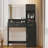 Vanity Desk with LED Mirror, Large Drawer, and 3-Tier Storage Shelf  3 Lighting Modes-1093304662