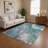 Premium Machine Washable Verlin AMF1787 Floral Rug-1905026050