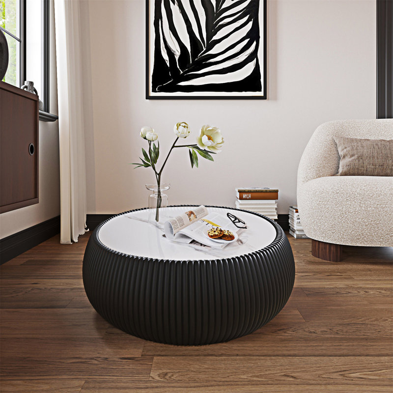 Table basse ronde
