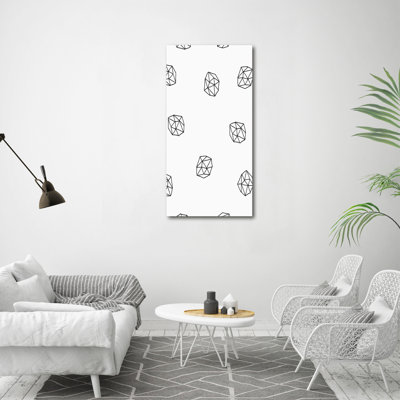 Abstract Pattern - Wrapped Canvas Print