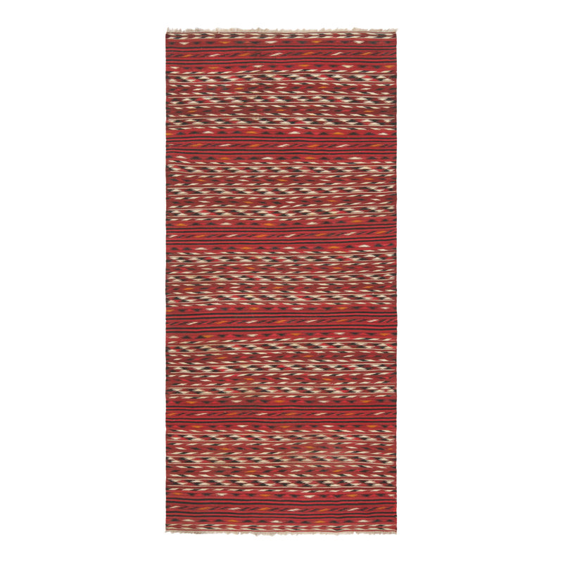 Kilim & Flat Weave One-of-a-Kind 4'1X8'11 Area Rug