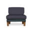 Catalina Outdoor Teak Lounge Chair-441139138-502431834