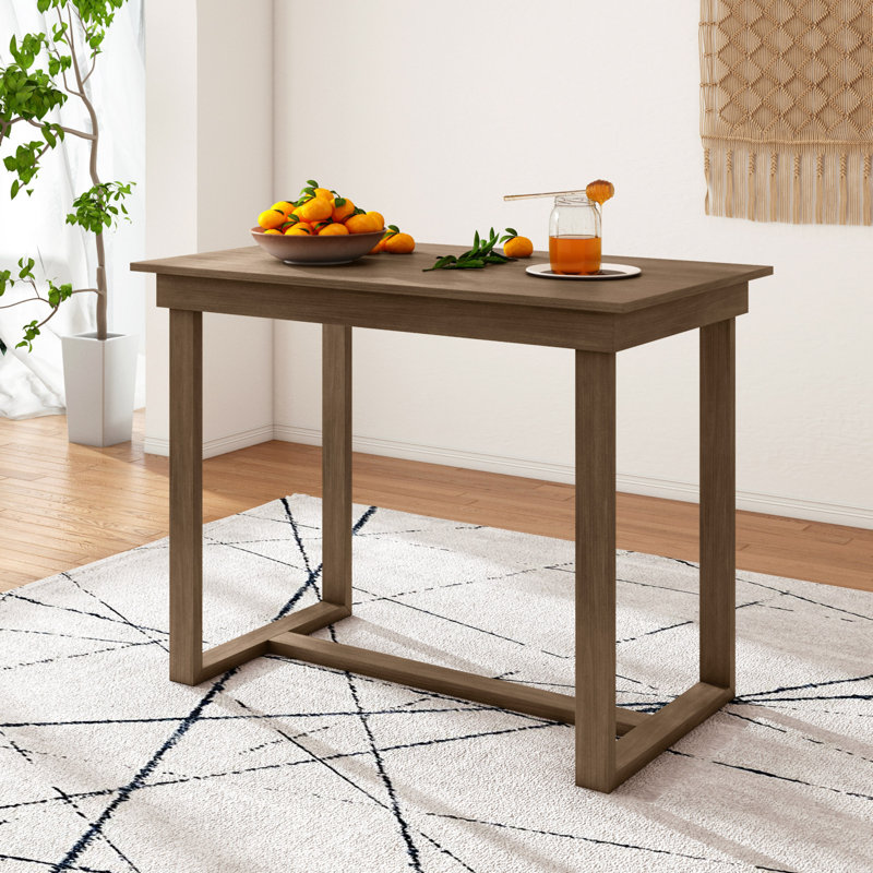 Akenya Solid Wood Base Dining Table