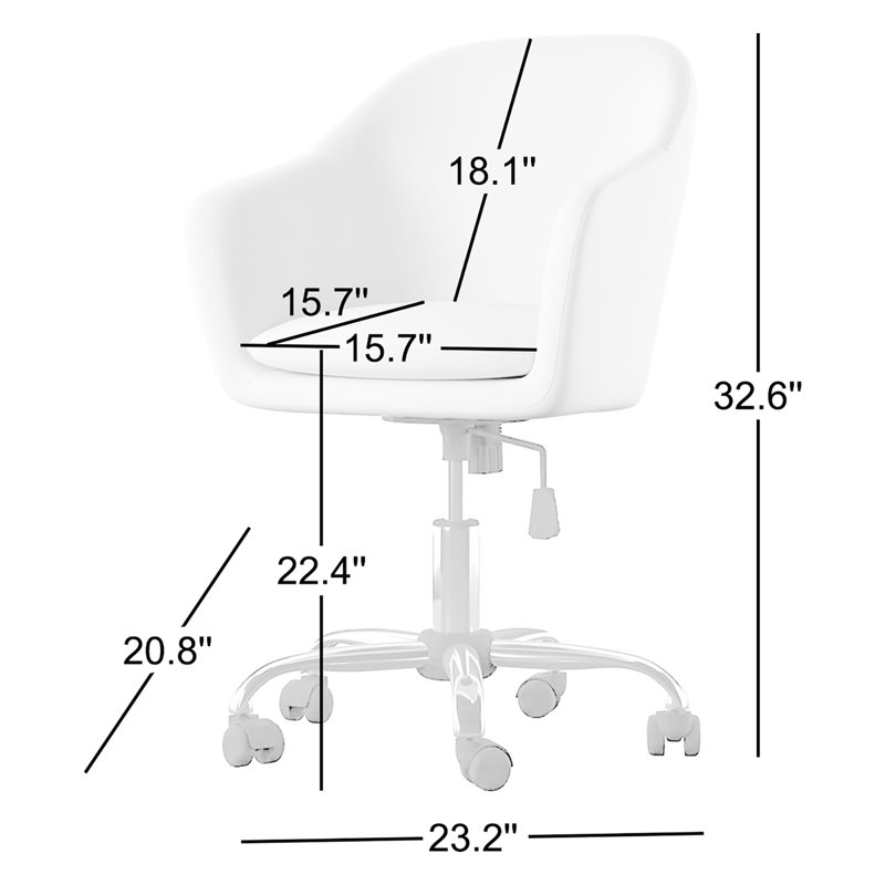 Chaise de bureau Jamoni