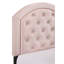 Lit plateforme tapissier en bois avec tête de lit capitonnée réglable Kemeny-578776502-578776497