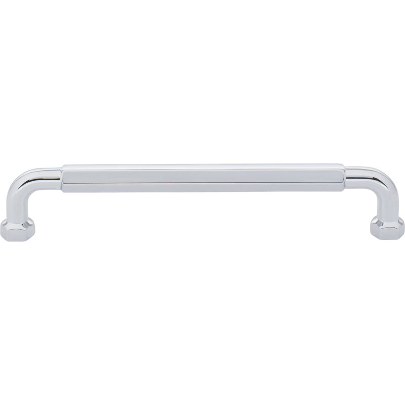 Dustin Bar Pull, Polished Chrome, 6 5/16" Center To Center