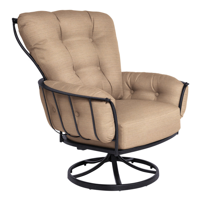 Monterra Outdoor Rocker Chair, Graphite, Flagship Stone Sunbrella®