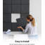Acoustic Panels 12-Pack Soundproof Wall Panels 12"X12"X0.4" Sound Panels High Density Sound Dampening Panels-874060589