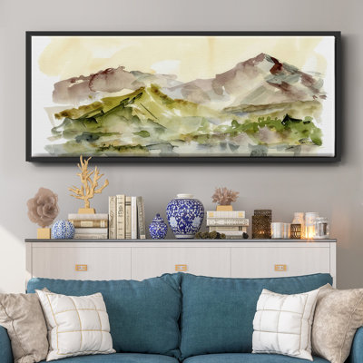 Plum Ridge II- Framed Canvas