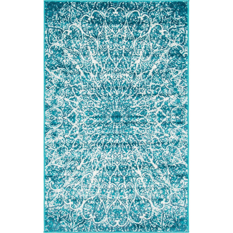 Oneita Ikat Indoor Rug, Rectangle 2'2" x 3'