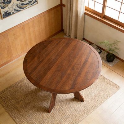 43 in Folding Dining Table by Latitude Run