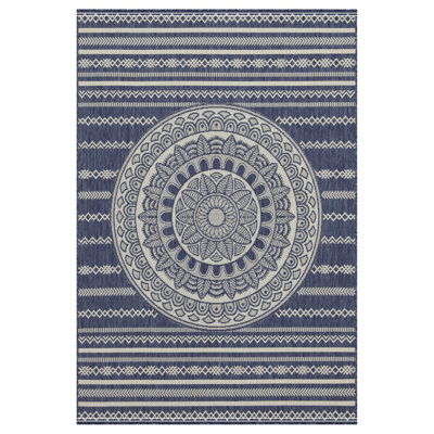 Tapis bleu intérieur / extérieur
