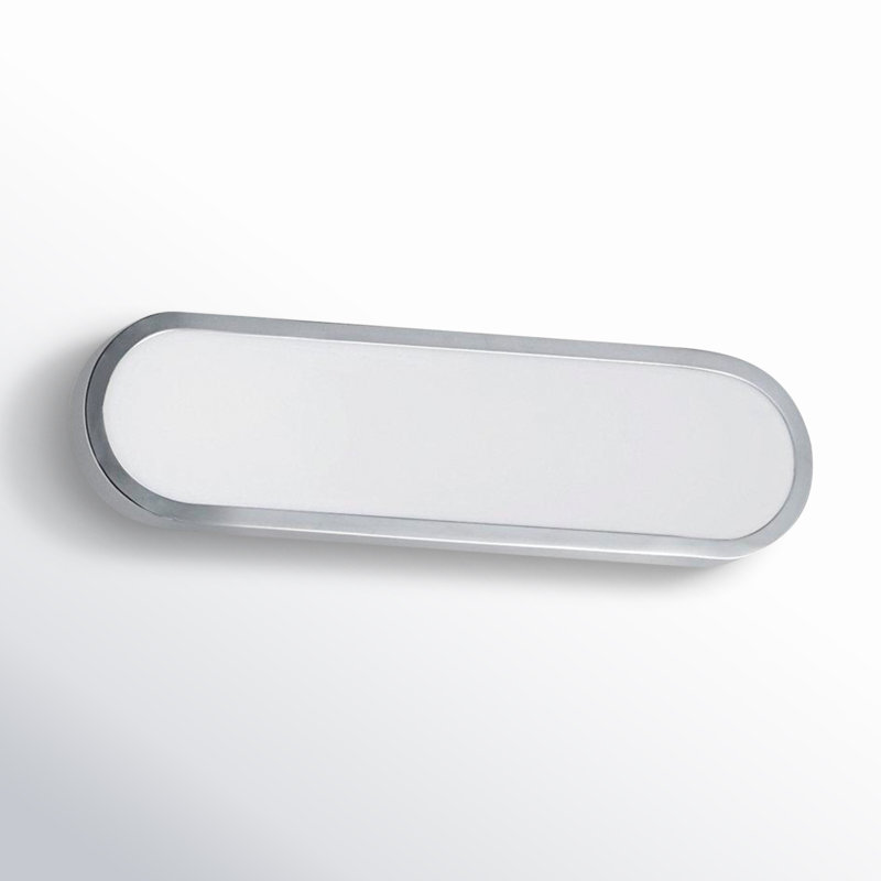 Dimmable LED Bath Bar, White/Polished Chrome