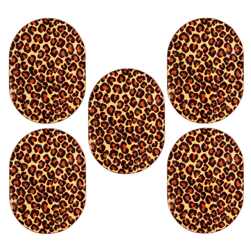 Ensemble de tapis en nylon touffeté Greinke, Ovale 1 pi 5 po x 2 pi 2 po