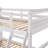 Revon Bunk Bed With Storage  and Rustic Pine Wood-786993679