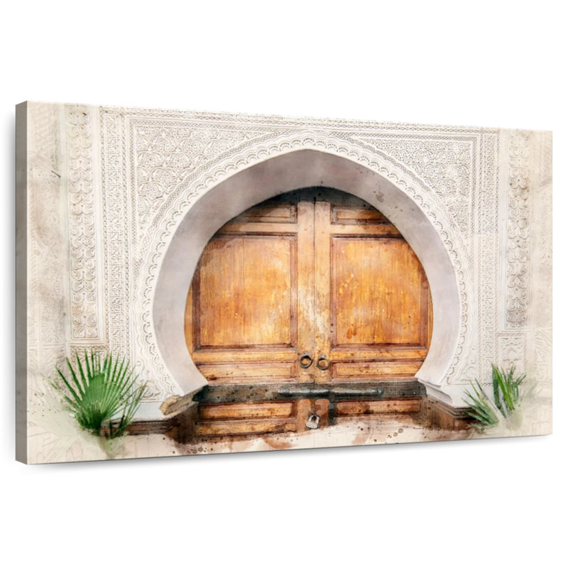 Lilie Moroccan Door, 34" H x 51" W