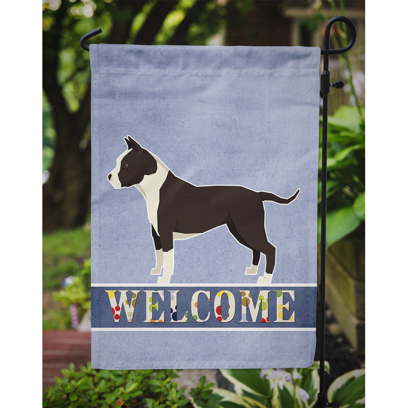 Drapeau impérial Shih Tzu Welcome Garden taille 9EC59815D20042D399EE9FCE8498D299, Terrier américain Staffordshire
