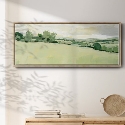 Pearly Pasture I - toile encadrée