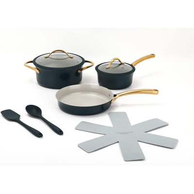 8 - Piece Non-Stick Aluminum Cookware Set