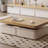 Japanese log style solid wood coffee table