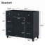 [Cabinet seulement] Meuble-lavabo de 36 po - Noir (lavabo non inclus)