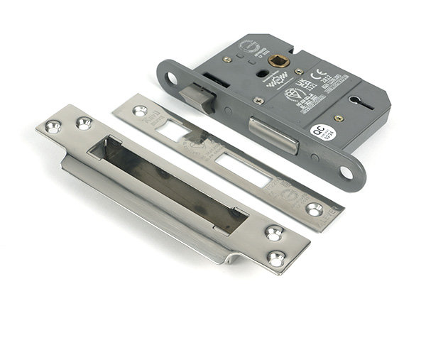 Sash Lock, Polished Chrome