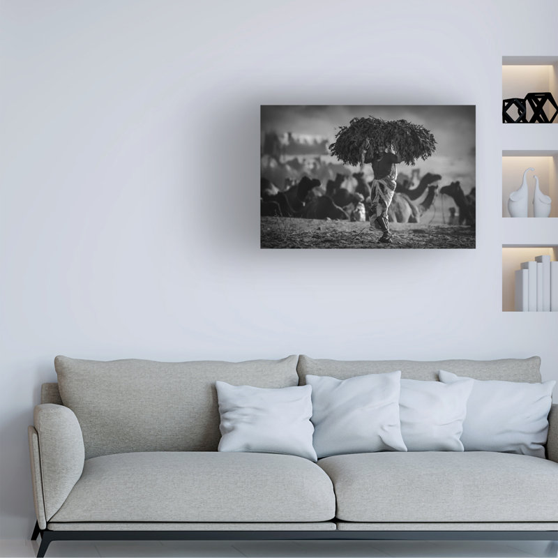 Bolog Pavol Stranak Feed Canvas Art, 16" H x 24" W