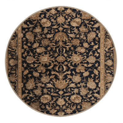 Machine Washable French Brown Area Rug