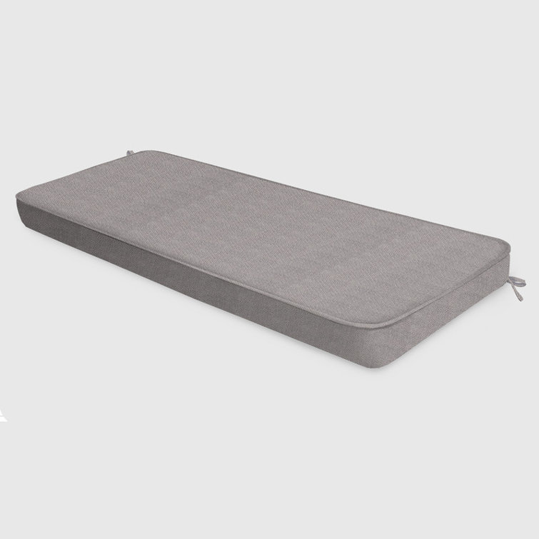 4'' H Customizable Bench Cushion For Indoor/Outdoor Furniture/Chair/Window Seat, Premium 75D High-Resilience Foam