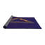 Tapis de zone bleue à motifs-1533015130