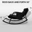Chaise berçante double pour le salon Papasan avec coussin intérieur / extérieur-294558746